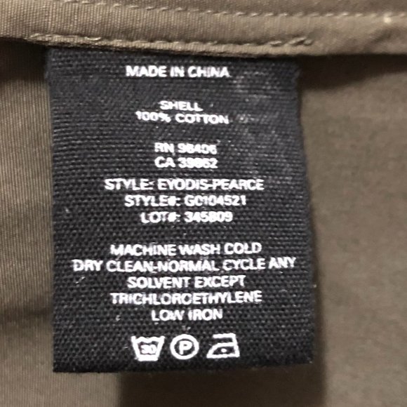 Theory Button-Up Peplum Top - Size S - Picture 6 of 9